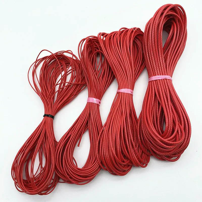 Cordón Encerado de 10 a 150 m, Hilo Encerado, Pulsera de Hilo, joyería de Moda, Venta al por Mayor, Cuerda para fabricación de Joyas, 10-1,0 mm (150 Metros)