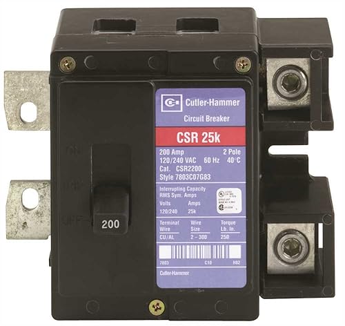 Eaton CSR2125N Ch Kit de disyuntor principal, 125 Amp, 3 "x 3" x 0.75"
