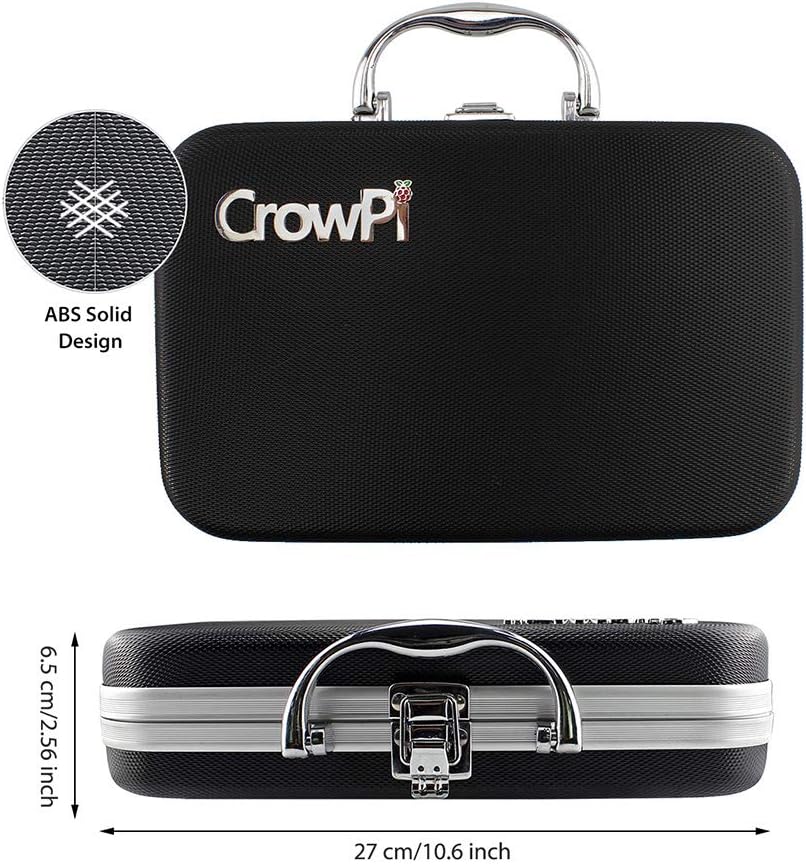 ELECROW CrowPi Sensor Kit for Learning Programming (Basic Kit, Black)