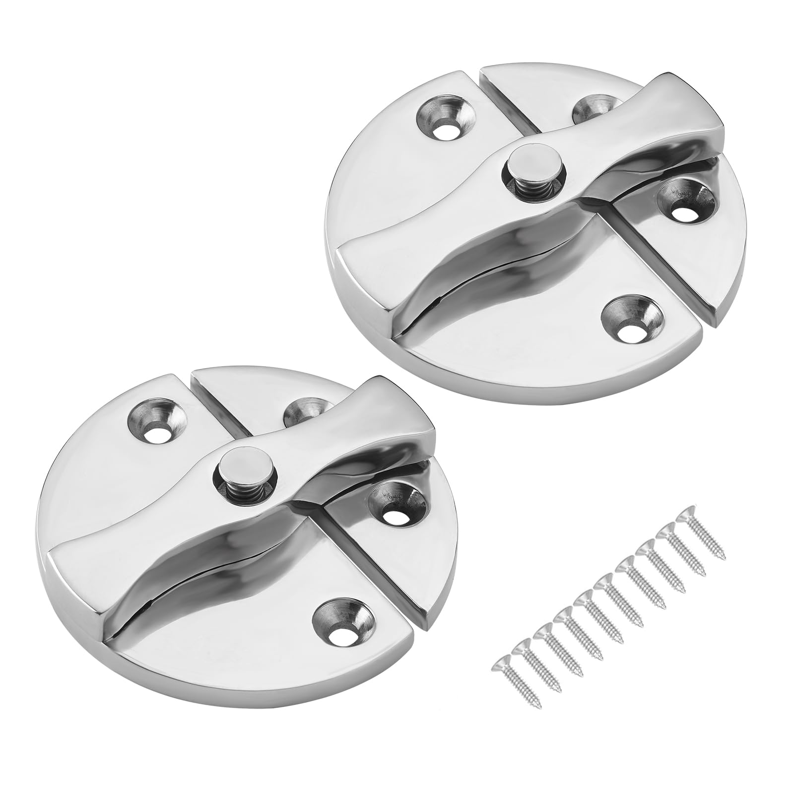 DIALESHU Heavy Duty Marine Boat Door Catch Latch 316 Stainless Steel