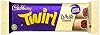 Cadbury Limited Edition White Chocolate Dipped Twirl Bars, Irresistible & Smooth, Twin Bars, 43 g