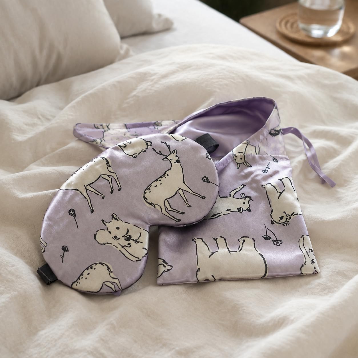 Masque Sommeil en Soie Occultant