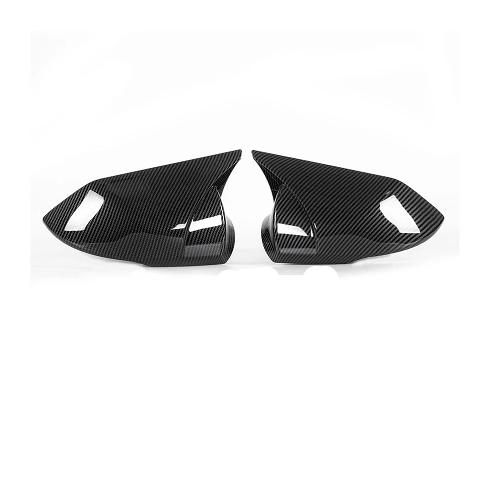 Replacement Covers Car Mirrors for Hyundai for Elantra 2021 2022 1Pair Car Rearview Side Mirror Cover Wing Cap Exterior Sticker Door Rear View Case Trim(Carbon Pattern)