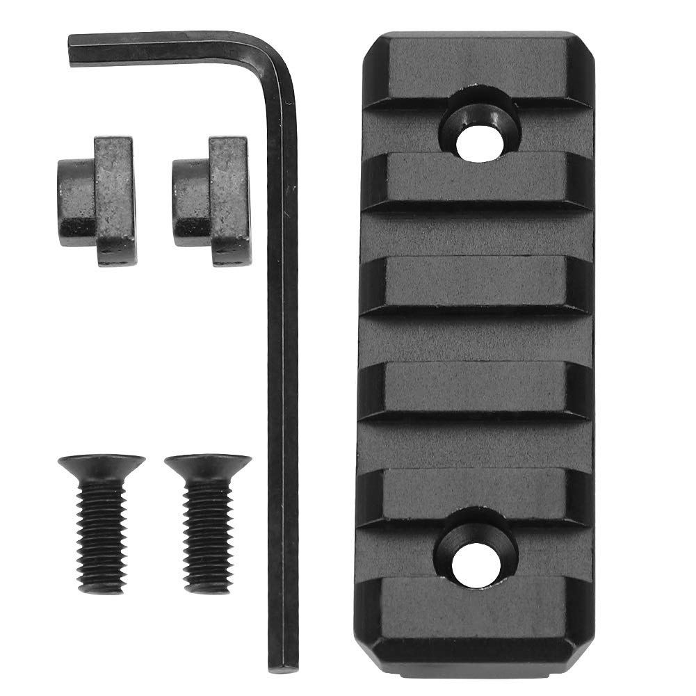 Rail Picatinny - Mlok Set De Rails 3/5/9/11 Slot Metal Picatinny/Weaver Accessoires (Taille : 5-Slot)