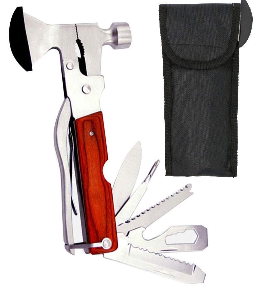 PAWSAM Stainless Steel Multi Functional Hammer Axe Hand Tool Kit (Multicolour) (B08Q3P23PY) Amazon Price History, Amazon Price Tracker