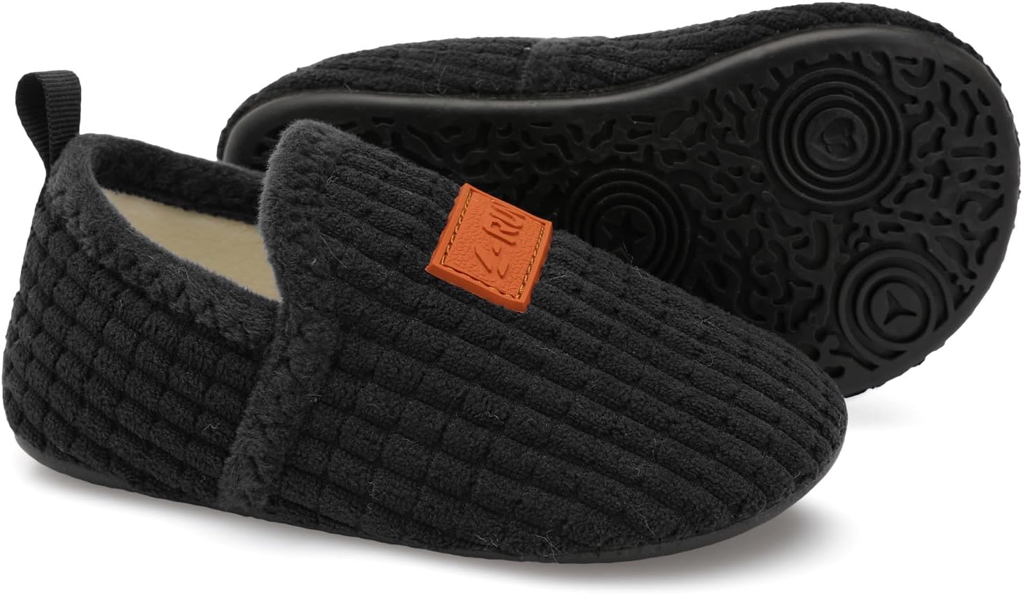 L-RUN Toddler Boys Girls House Slippers Indoor Home Shoes Warm Slipper Socks for Kids Baby Soft Winter Warm Walking Shoes - Image 3