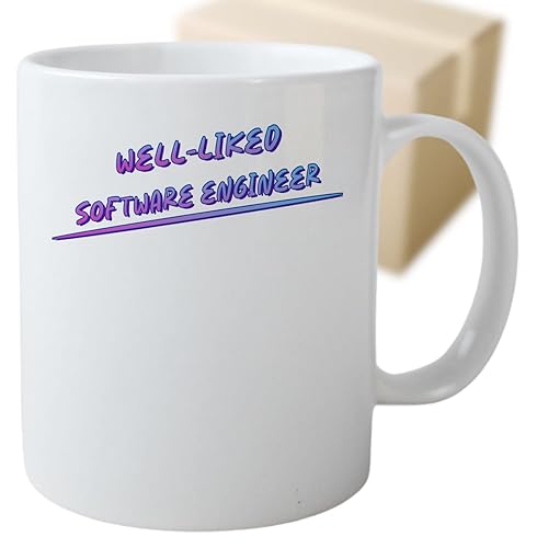 Coffee Mug Funny Software Engineer Appreciation Present for Software Engineer Well-like Software Engineer 108904