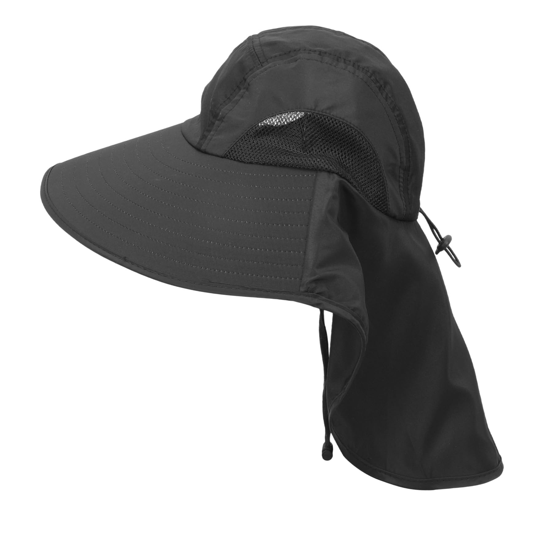 Abaodam Sonnenhut für Uv Schutz Großer Krempe Faltbare Strandkappe für Outdoor Aktivitäten Atmungsaktive Sommermütze mit Nackenschutz für Reisen