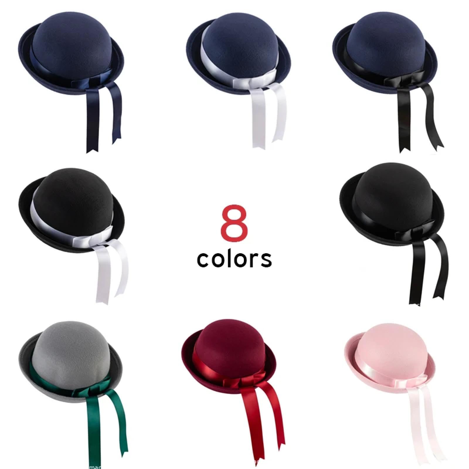 Casquettes Bonnets Chapeaux Bonnet Tricoté Bonnet Chapeau Chapeau d'uniforme De Maternelle De Style Collégial Jk, Chapeau d'hiver pour Enfants Et Adultes, Chapeau en Forme De Dôme,