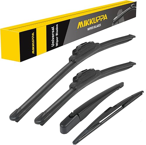 Vista 69 de MIKKUPPA Limpiaparabrisas de 26 pulgadas + 23 pulgadas + 12 pulgadas, repuesto para Mercedes-Benz 2013-2016 GL350 GL450, 2012-2015 ML350 ML550 ML63