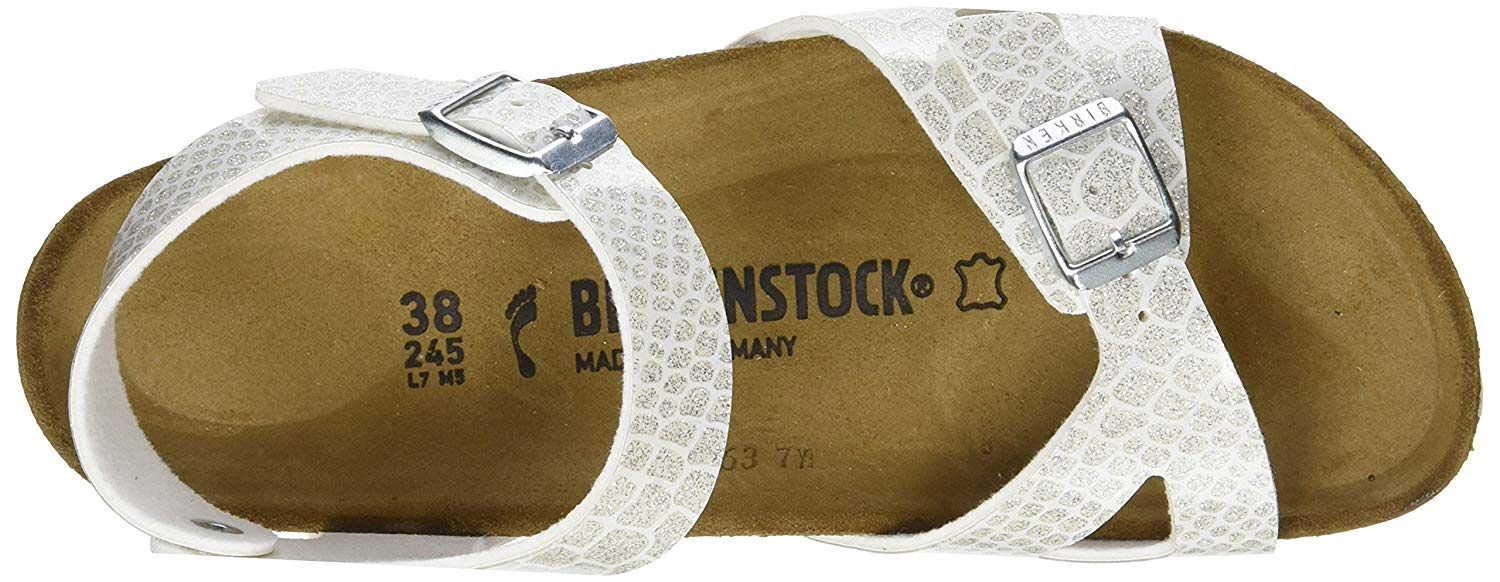 Birkenstock Rio Electric Metal Girls Sandals
