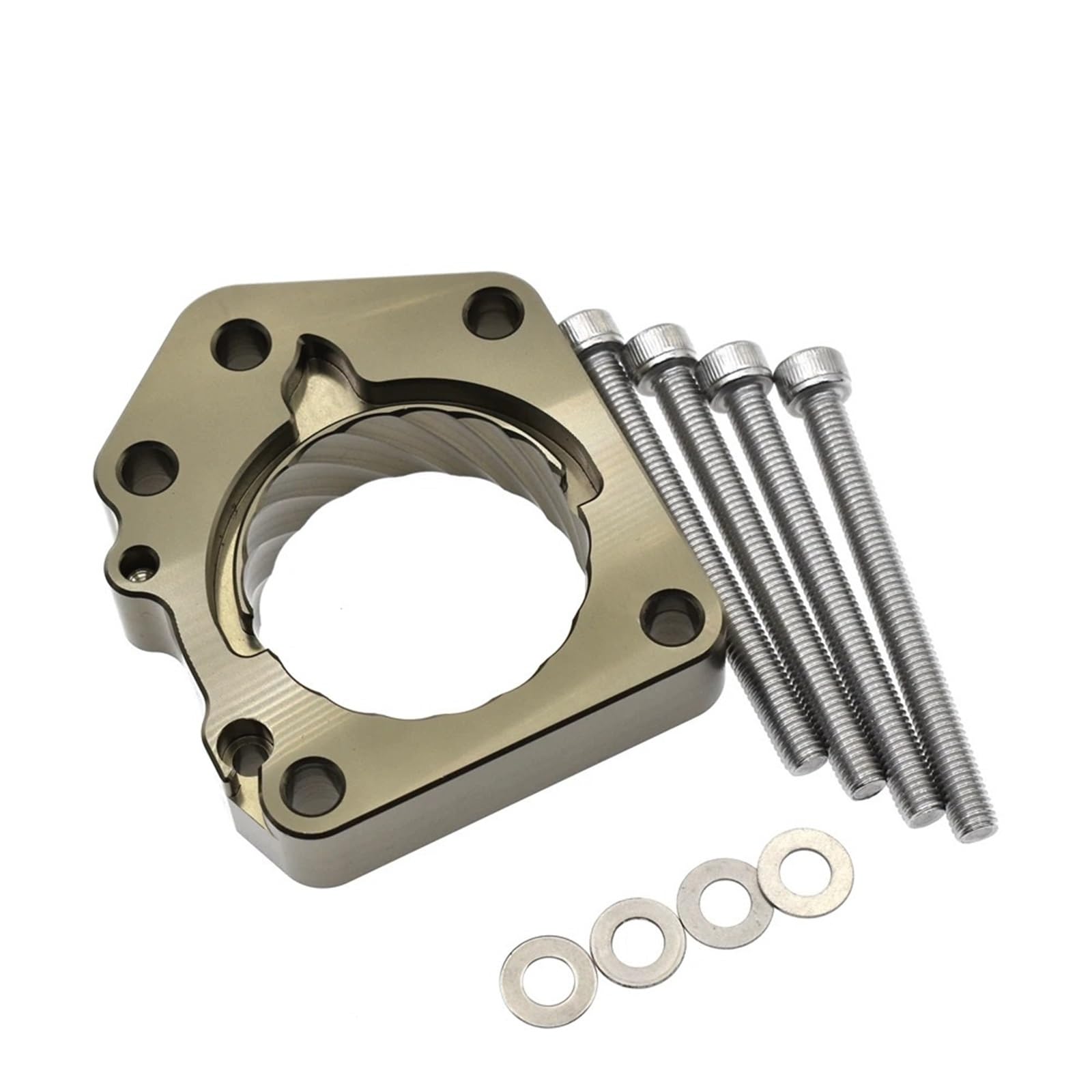 Dystans przepustnicy Pasuje do Civic Gen R18 12-15 Pasuje do Accord R20 Al Alloy Vortex uszczelka dolotowa Przekładka korpusu przepustnicy Element dystansowy kolektor dolotowy