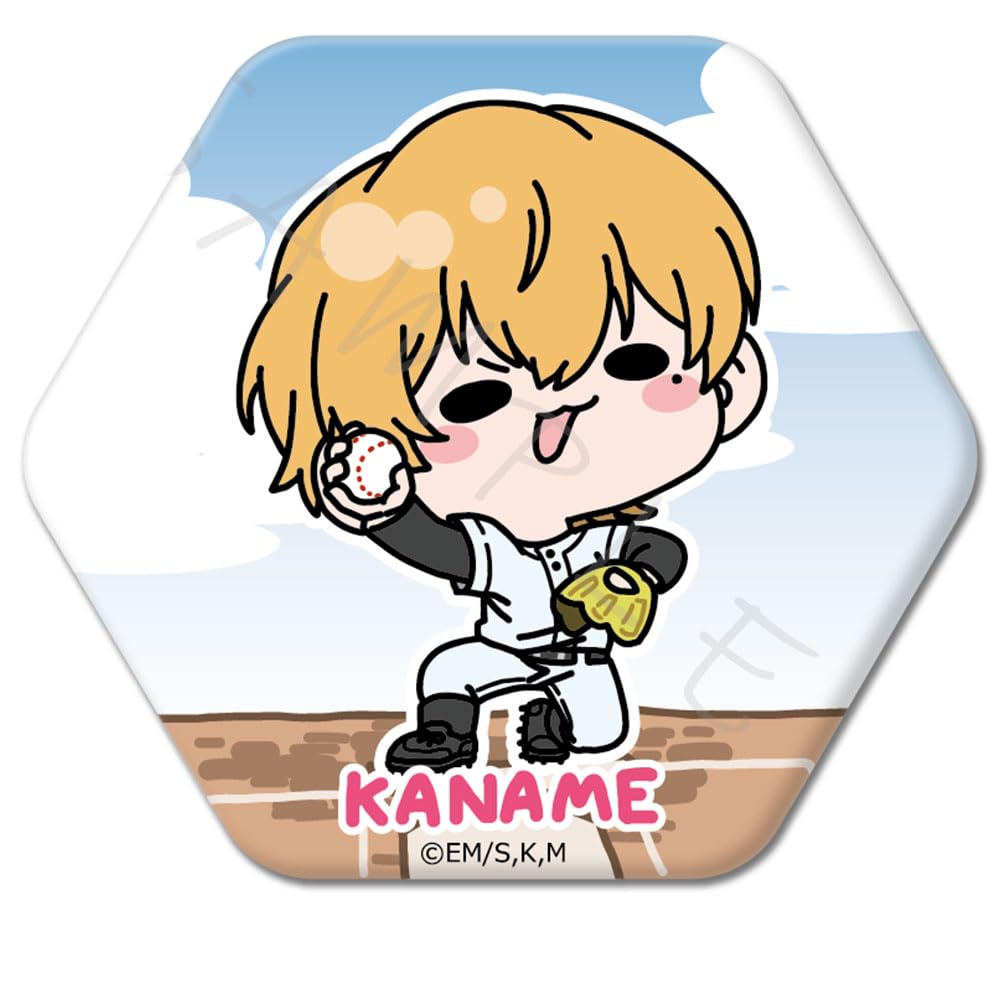 Amazon.co.jp: TVアニメ『忘却バッテリー』 要圭 六角形缶バッジ B  