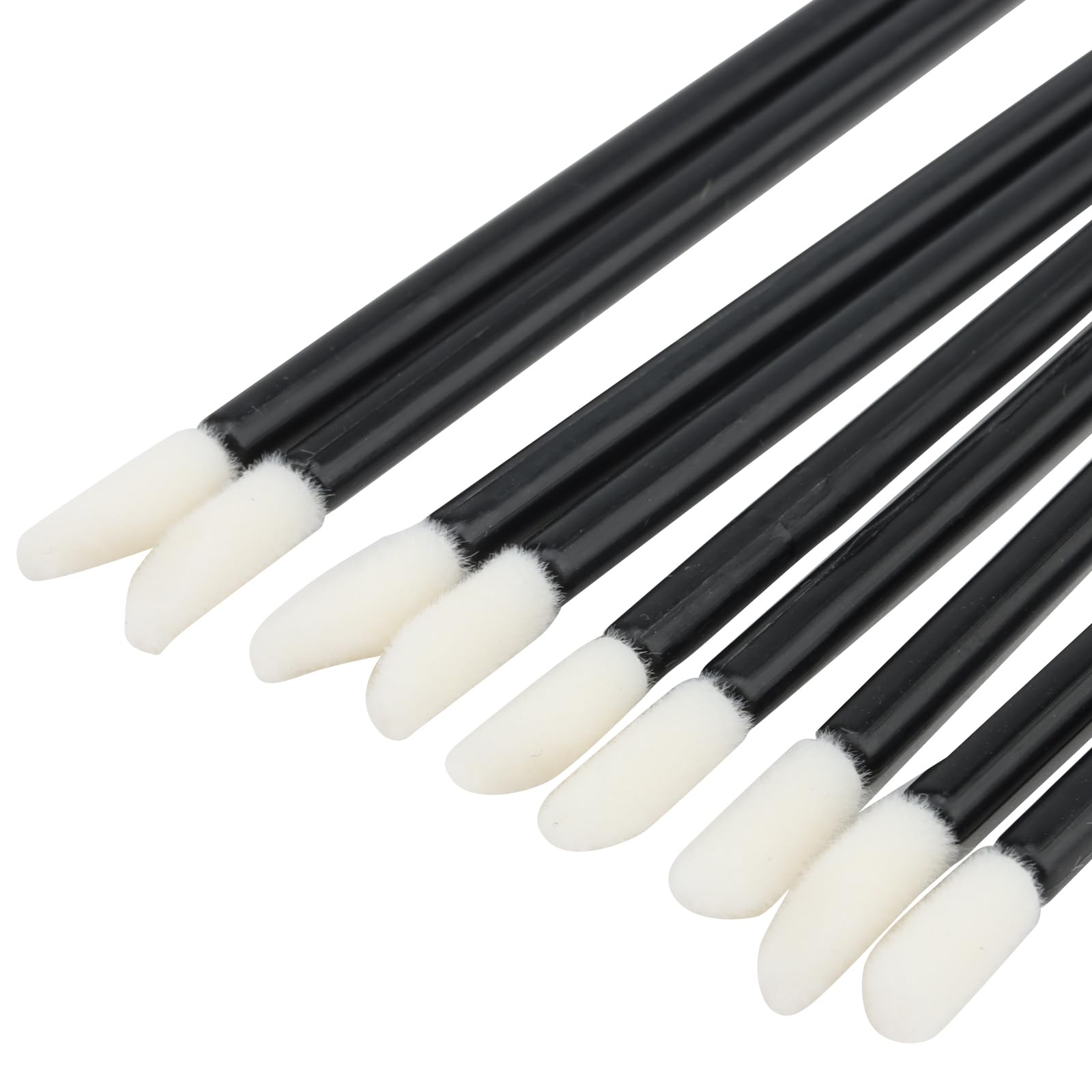 KEILEOHO 400 PCS 90mm Lipstick Brushes, Small Lip Gloss Brushes, Mini Lip Brush for Lips Make Up, Black - Image 3