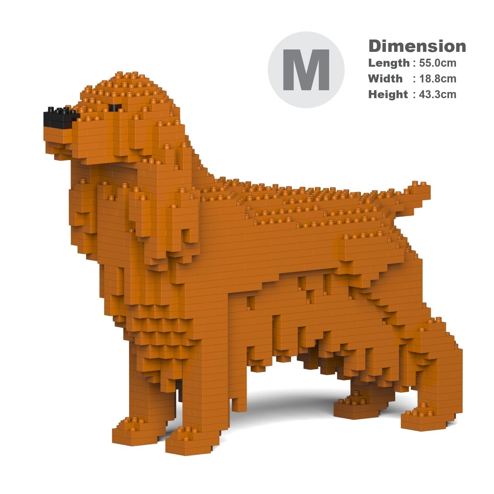 JECKA Animal Building Blocks for Kidults English Cocker Spaniel 01S-M03
