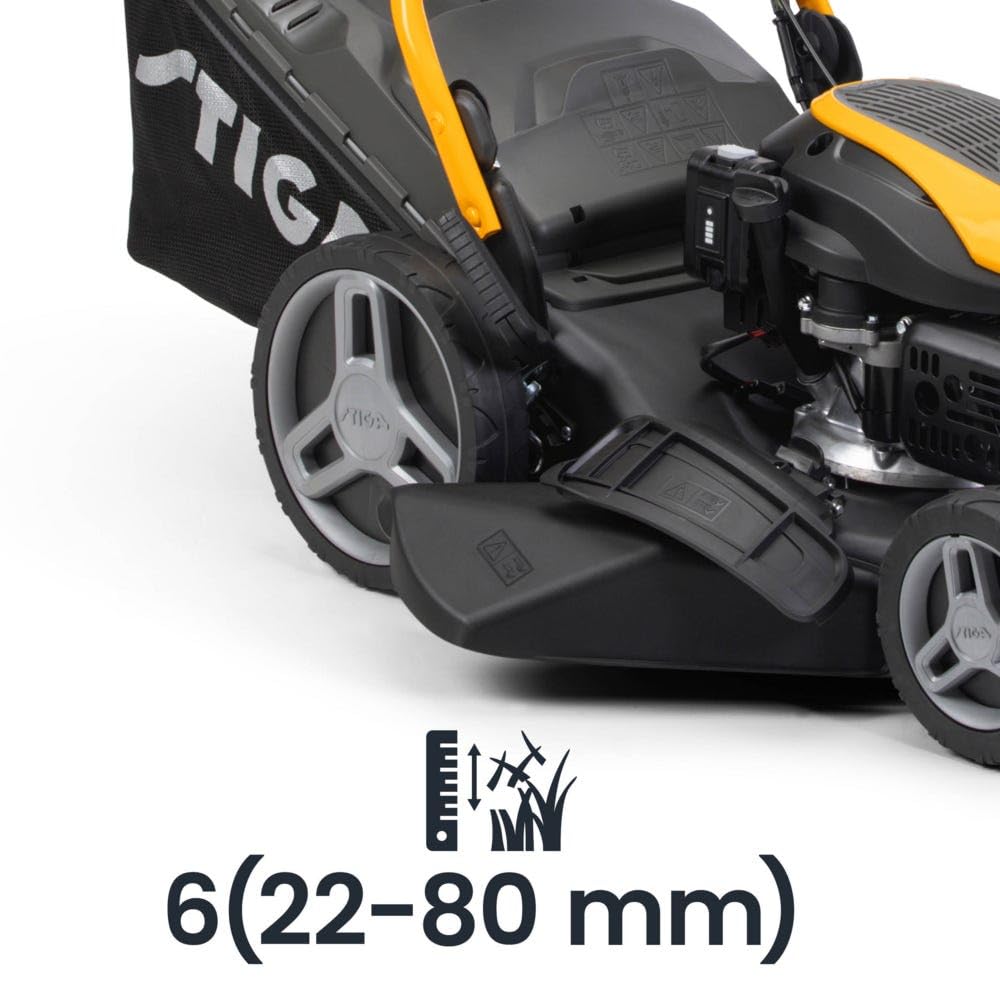 Stiga Collector 748SE Cortacésped de gasolina 4 en 1 autopropulsado de cuatro ruedas 46cm
