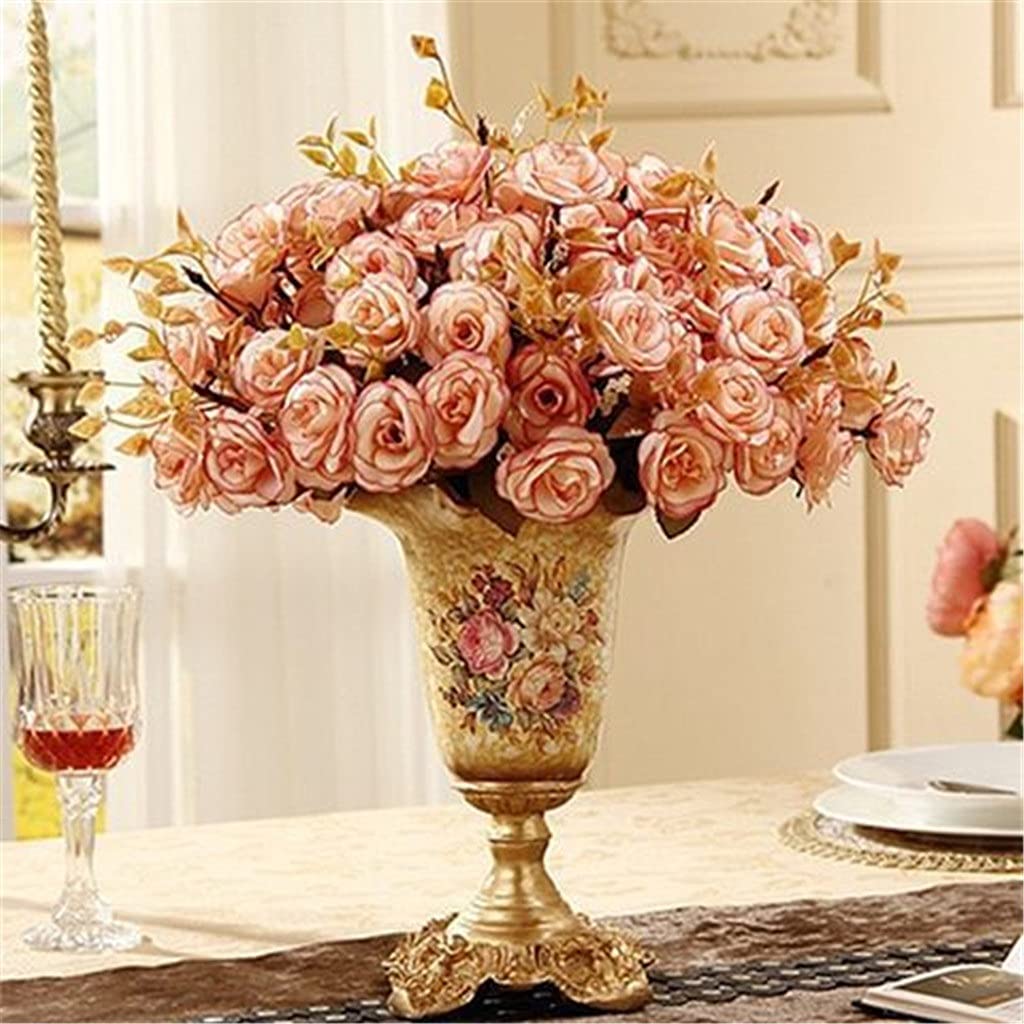 Amazon.co.jp: TYMBBB 花瓶宮殿の装飾花瓶ヴィンテージの結婚式の