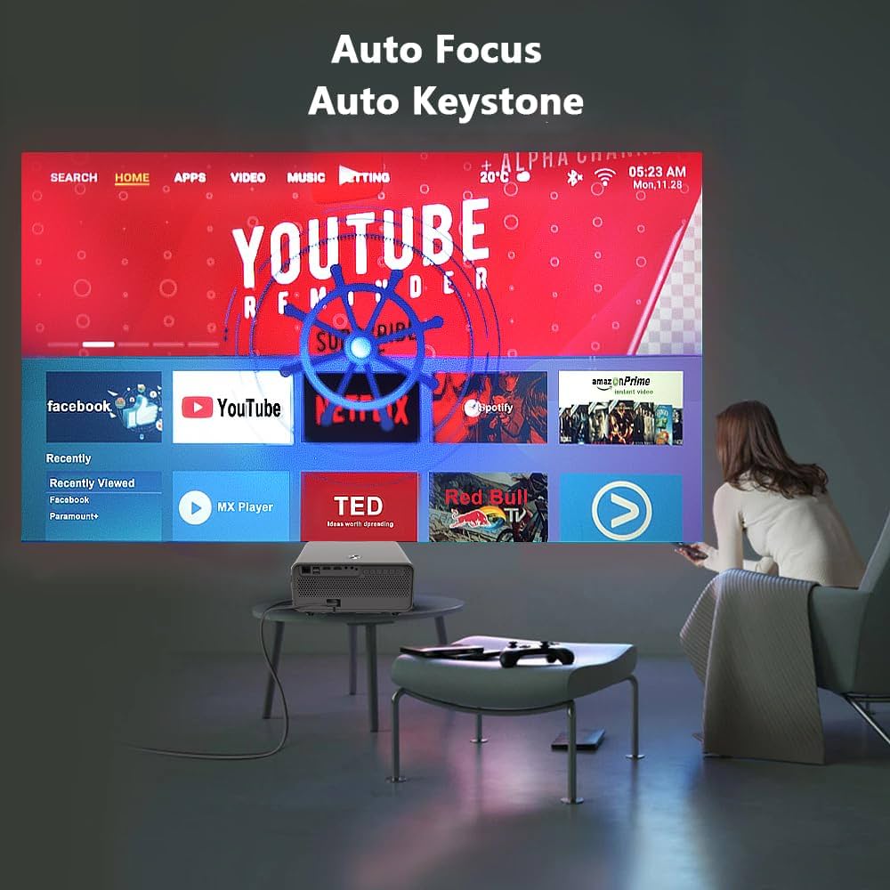 PIXPAQ Apex (Japan) Projector 1080P Native Full Hd Home Projector