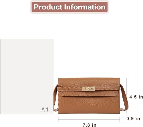 Miniatura 5 de POPSEWING Kit de bricolaje de cartera larga de diseñador para mujer, kit de fabricación de bolso de cuero, kit de costura de cuero cosido a mano