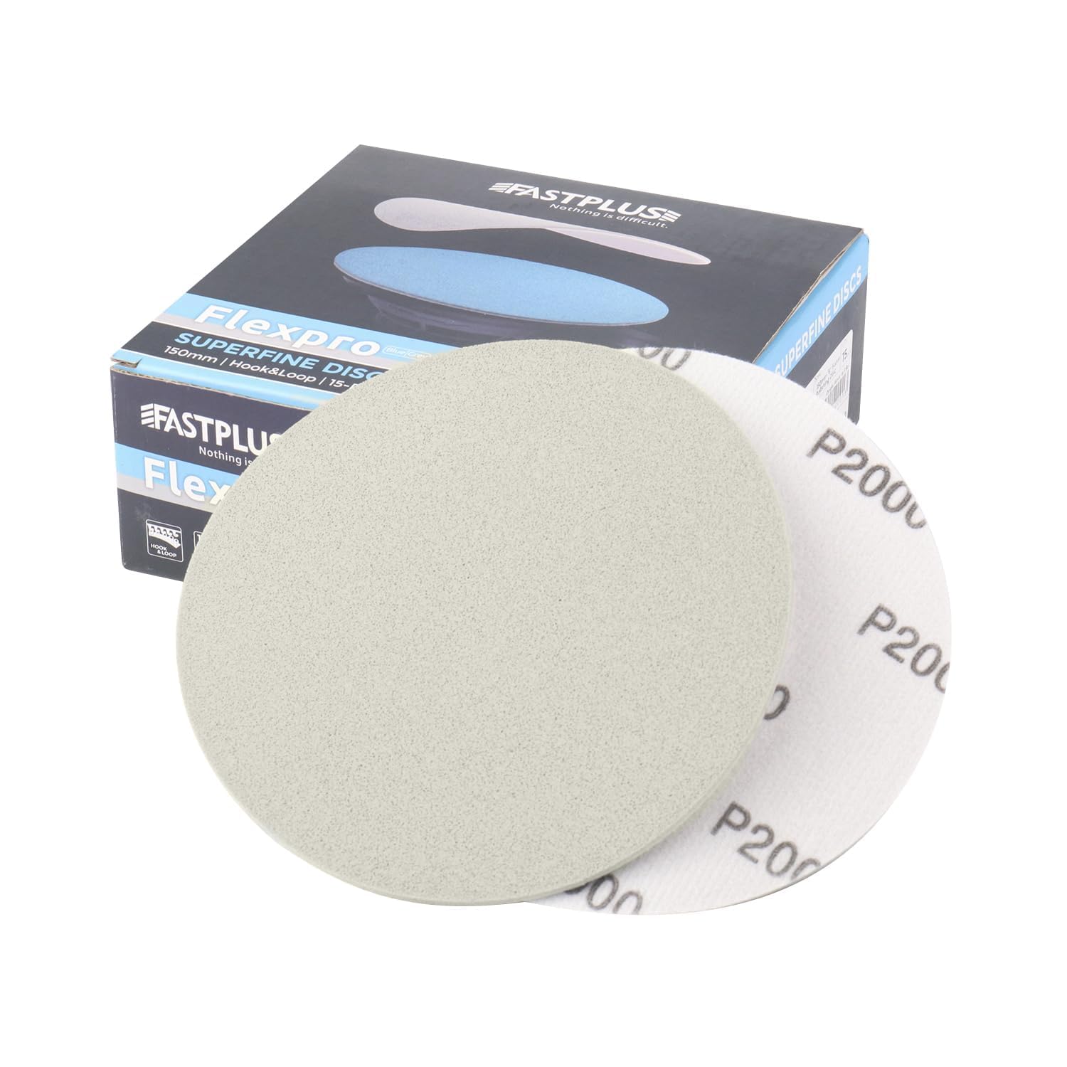 6" Foam Sanding Discs - 2000 Grit (15 Pack) -1