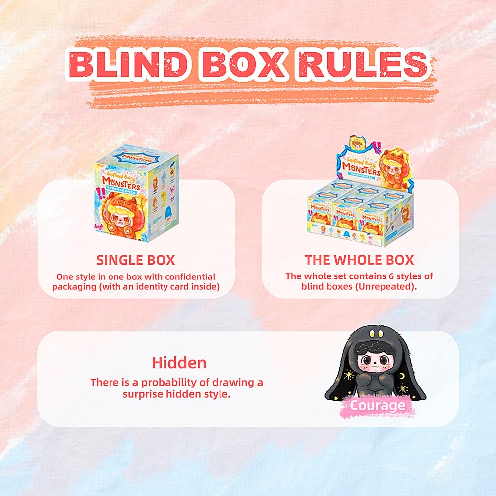 Amazon.com: SURUIMA GK Baby Three Q.Kid Plush Blind Box， Plush