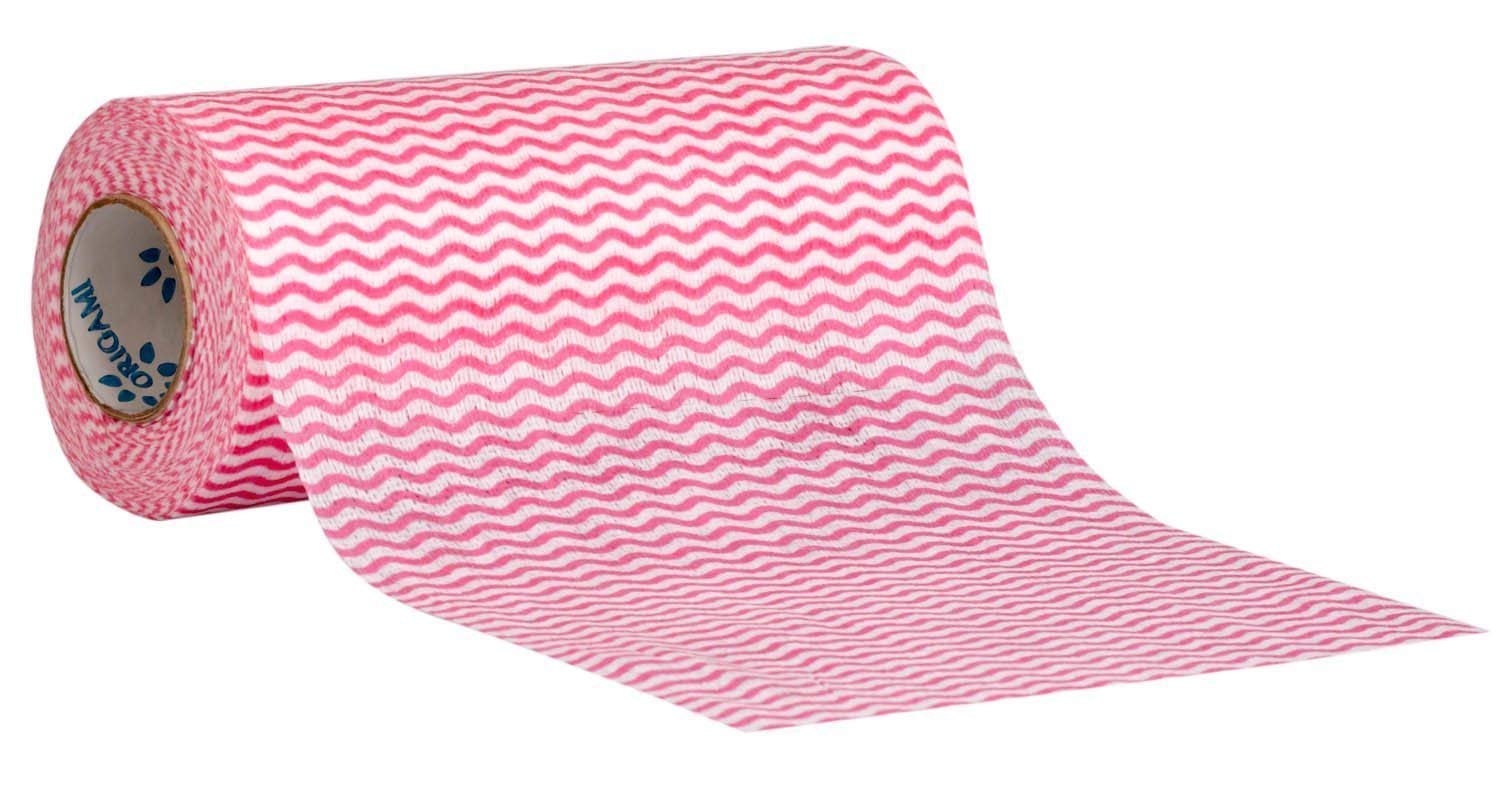 Mishrit Non- woven Disposable Reusable Towels Kitchen Cleaning Multi-Uses Dish Cloths Washable Towel Roll (set of 1).