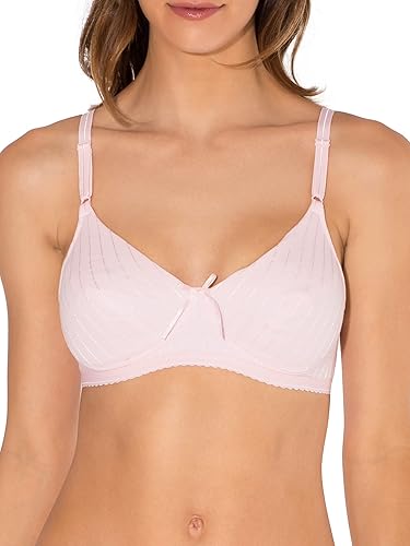 Fruit of The Loom Women's Fleece Lined Wirefree Softcup Bra, Bittersweet Pink, 3