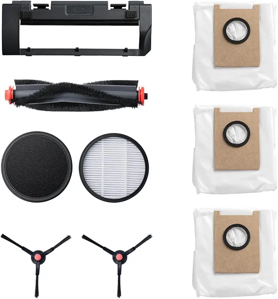 eufy Official Accessories Kit (6-Month Supply): Includes Rolling Brush & Guard, 2x High-Performance Filters, 2x Side Brushes, 3x Dust Bags – Compatible with eufy 3-in-1 E20