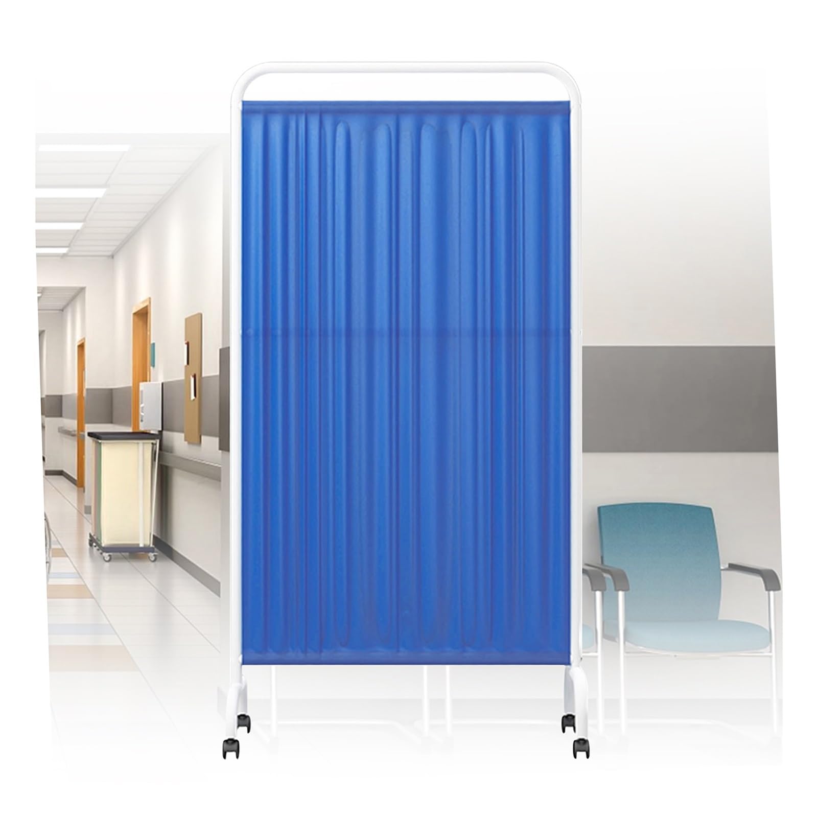 Cloison de porte debout pliable occultante de 6 pieds pour l'intimité des patients