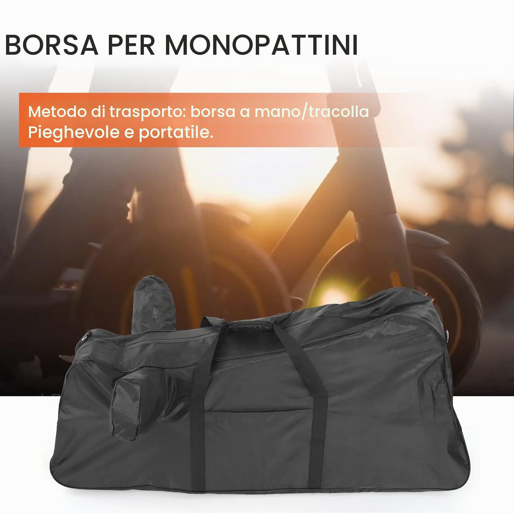 Borsa di Stoccaggio Impermeabile per Borsa Scooter per Max G30/G30D Scooter Elettrico Pieghevole Parti Borsa