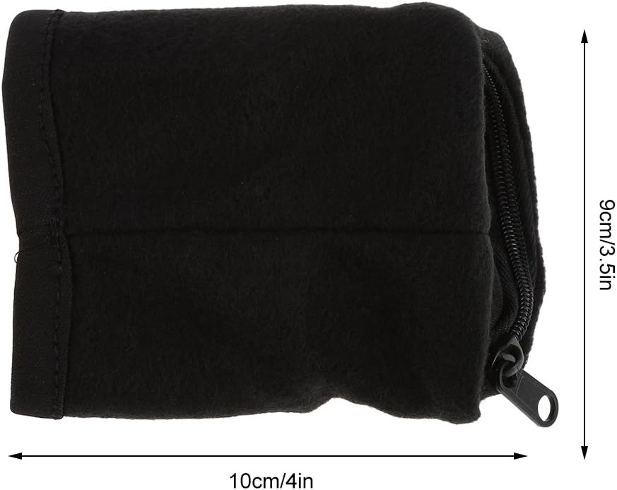 Horoper Wrist Wallet, 5 Colors Sport Wristband Women Men Wrist Pouch with Zipper for Outdoor Travel Walking Running Hiking Jogging Basketball Red Blue Black Orange Brown