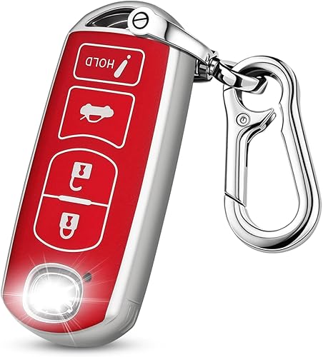 QBUC Funda para llavero de TPU para Mazda, TPU suave de 360 grados, protector de llaves con llavero Mazda Miata CX-3 CX-4 CX-5 CX-7 CX-9 MX5 23568