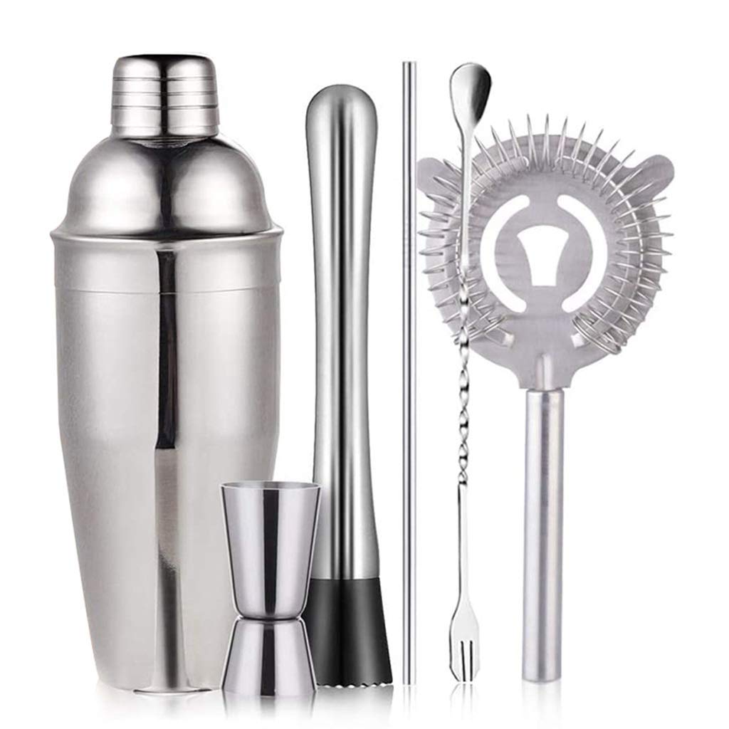 Cocktail Shaker Cocktail Shaker Set 25 Oz in Acciaio Inox Bartender Kit Professionale Martini Mixing Bartending Kit Home Bar Tool Set