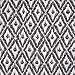 DII Farmhouse Mini Diamond Braided Table Runner, 15x72, Gray