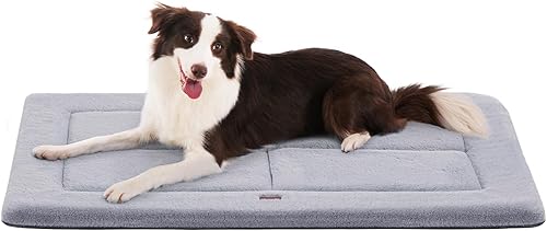 Miniatura 39 de Made4Pets Cojín Cama para Jaula de Perros Medianos y Grandes, Lavable y Reversible, Tapete Antideslizante para Perrera para un Sueño Acogedor, Cama