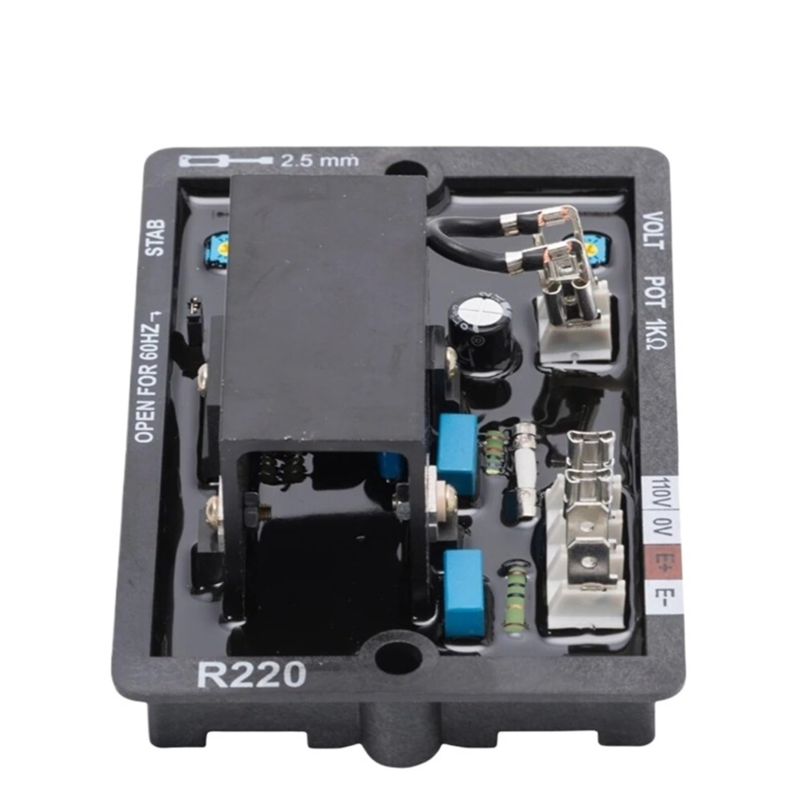 NVSFZGIYG 1pcs R220 AVR Auto Voltage Regulator R 220 Alternator Stabilizer R-220