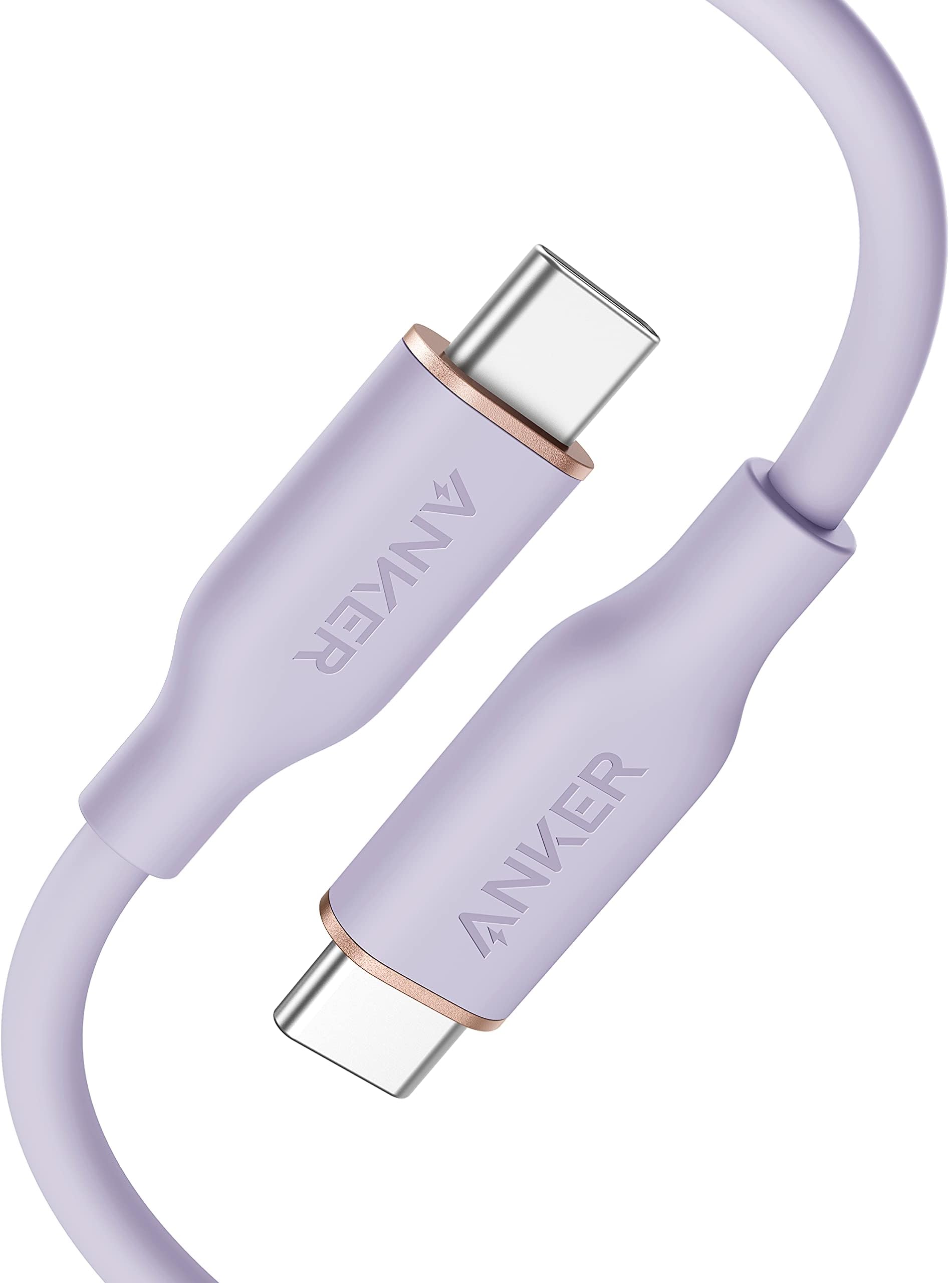 Anker USB-C to USB-C Cable, 643 Cable 100W 3ft, USB 2.0 Fast Charge for MacBook Pro, iPhone 17/16/15, iPad Pro, Samsung Galaxy,and More
