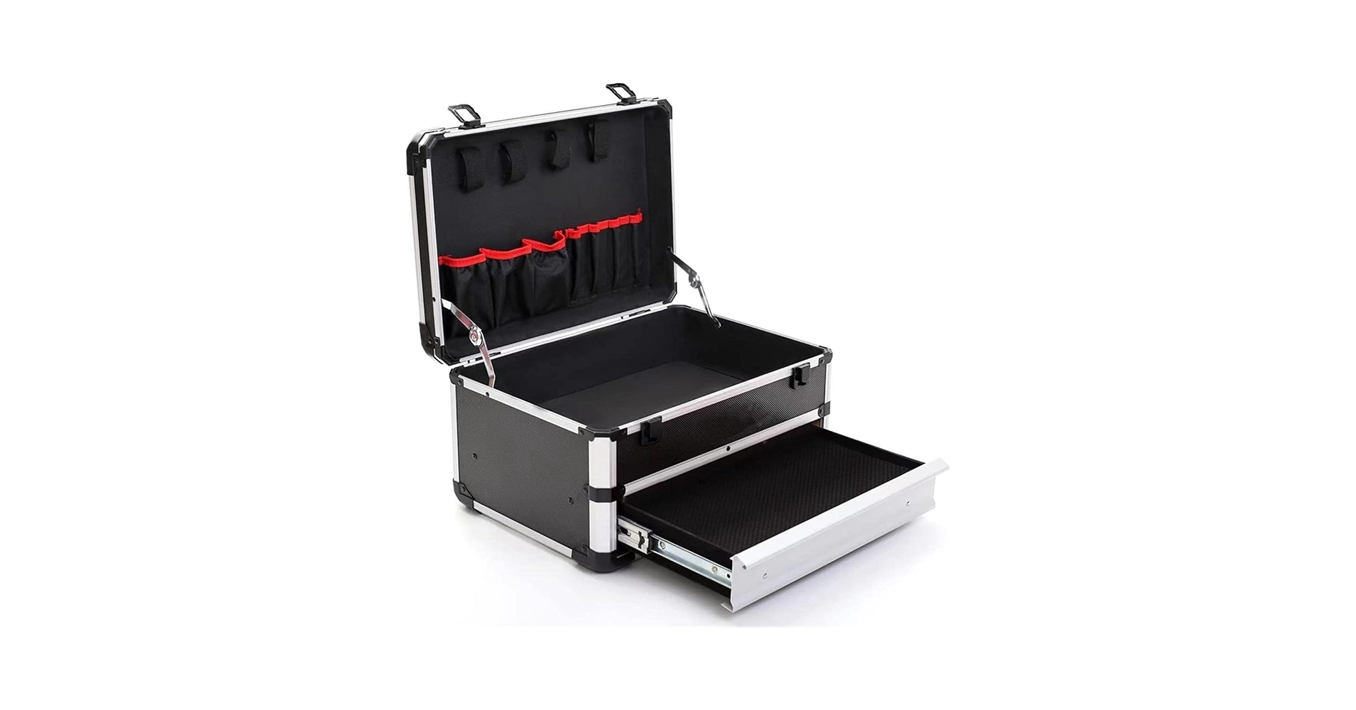 Amazon.co.jp: 引き出しボックスアルミ合金ツールボックス耐衝撃