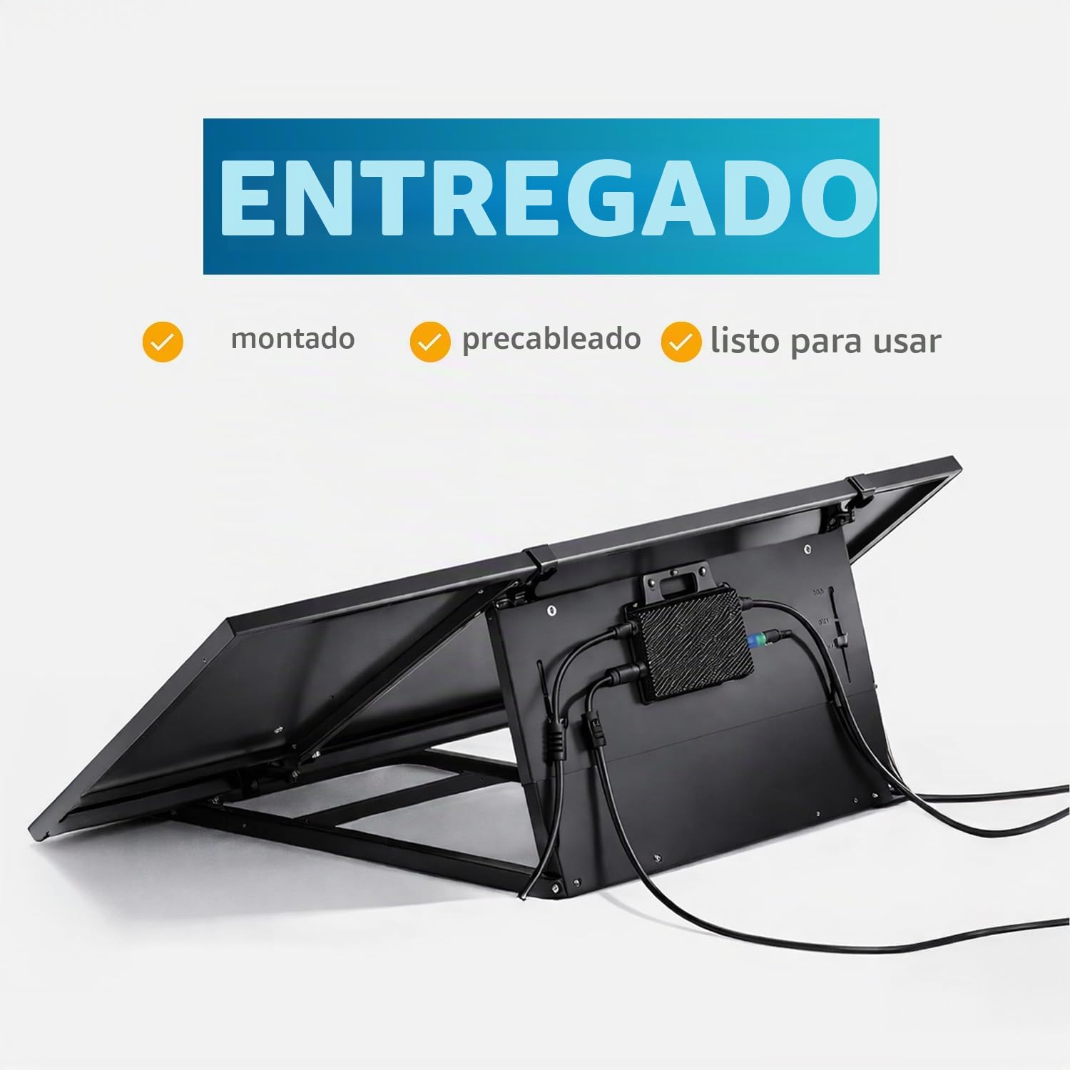 Poolex - Kit fotovoltaico Plug&Play 900W - Autoconsumo - TOPCon - Enchufe 230V, Wi-Fi & Aplicación: cero obras, 12 años Garantía, 310€/año