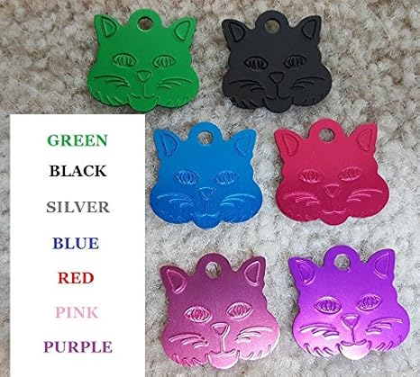 Pet id tag custom for dog cat personalized many shapes and colors to choose from Clearance