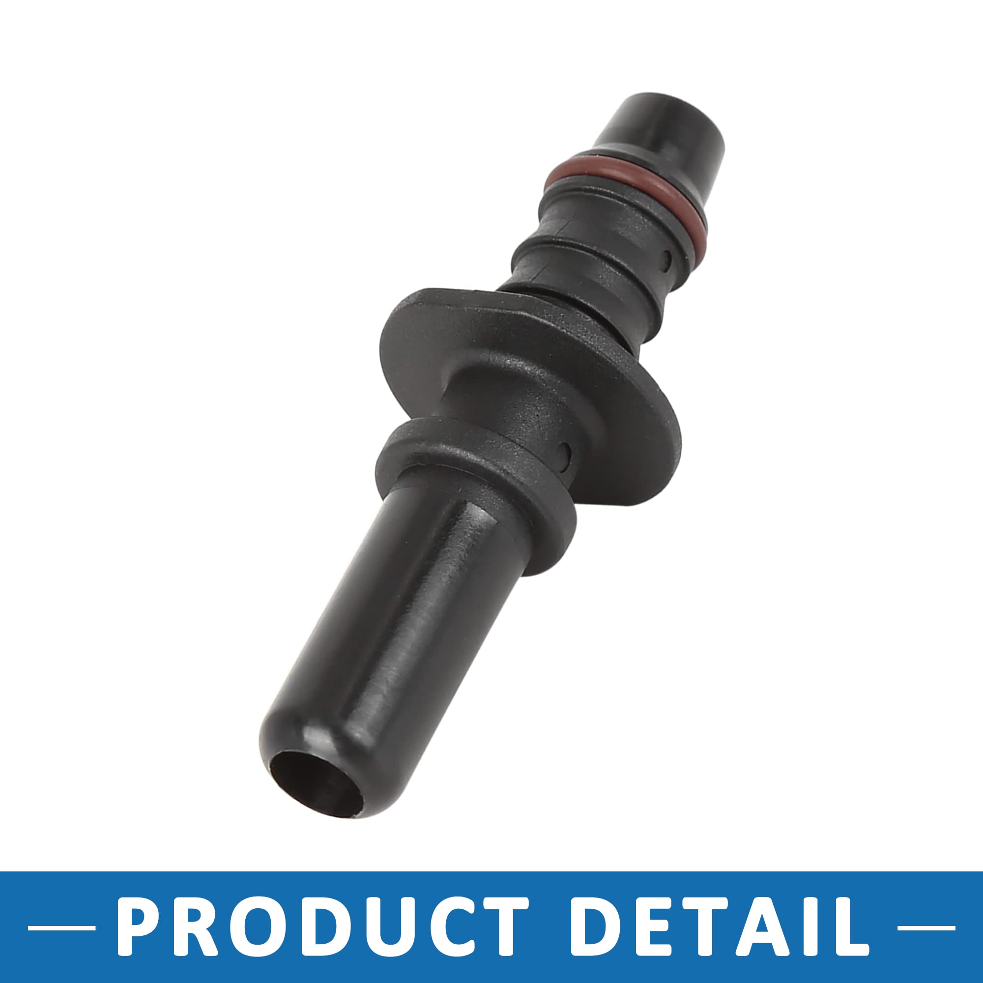A ABSOPRO 9.89mm ID8 Linea Carburante Tubo Rapida Rilascio Maschio Connettore (2Set)