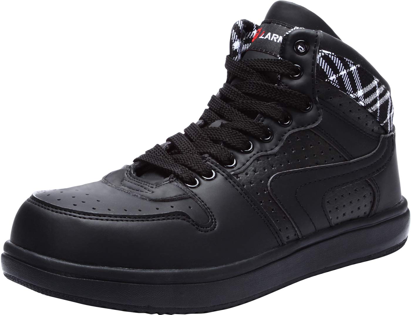 LARNMERN Safety Boots for Mens, LM-316 S3 SRC Safety Shoes Anti-Puncture Work Boots Reflective Slip-Resistant Anti-Static