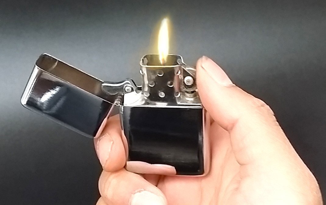 Amazon.com: Customized Collectables Anarchy Mask Revolt Flip Top Oil Cigarette  Lighter : Health & Household