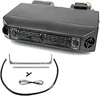 Ar condicionado universal para veículos sob o painel 12V/8A A/C Evaporador 32Pass2Way 200CFM 3 velocidades fluxo de ar 11000 BTU capacidade de resfriamento