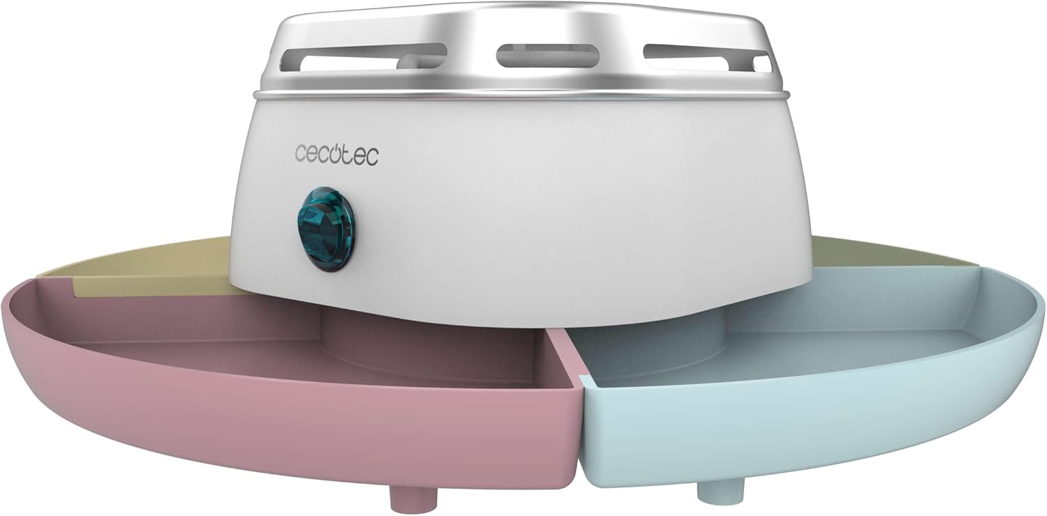 Front view of Cecotec Marshmallow Maker with removable trays