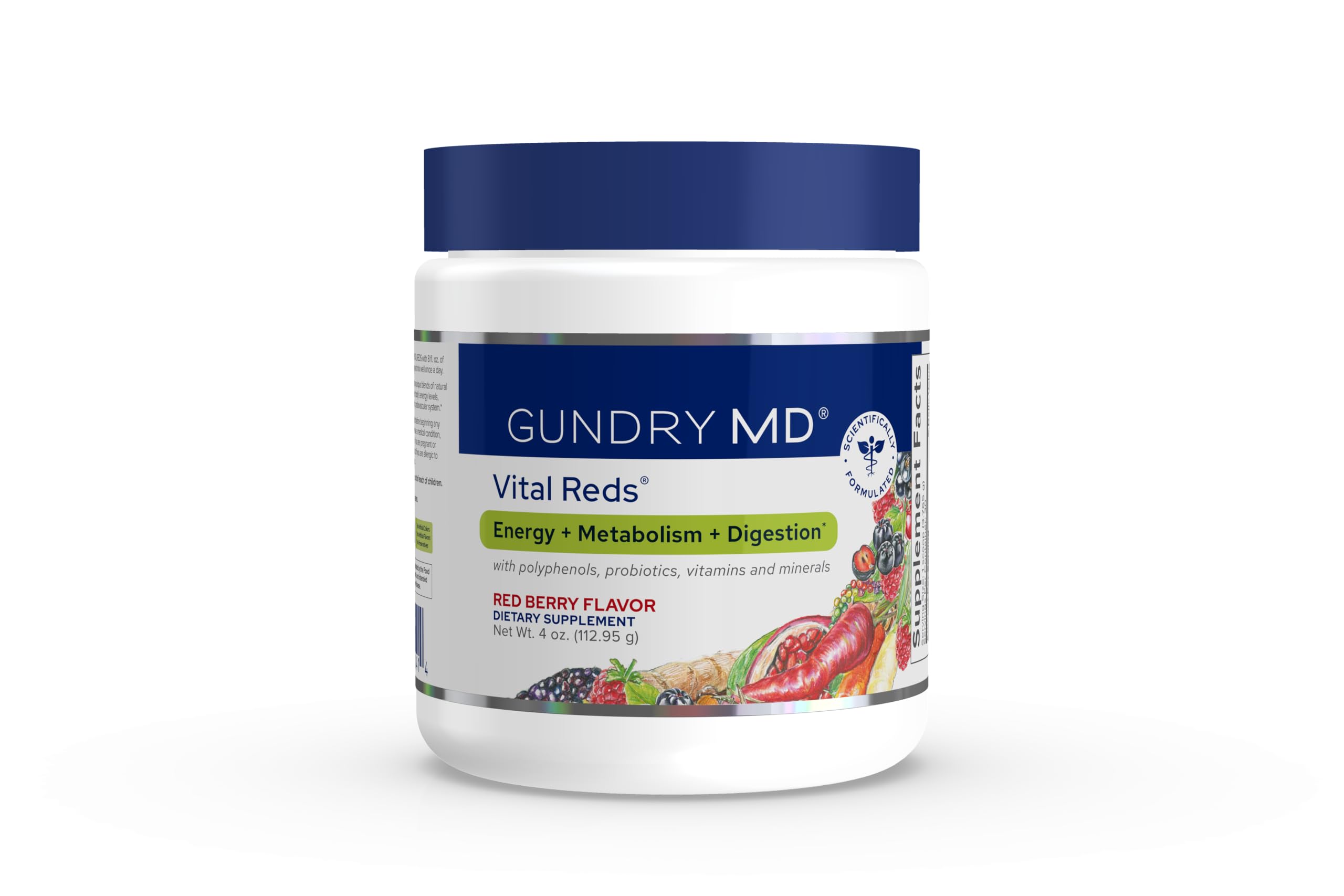 Amazon.com: Gundry MD® Vital Reds® Concentrated Polyphenol Blend, 30  Servings : Everything Else