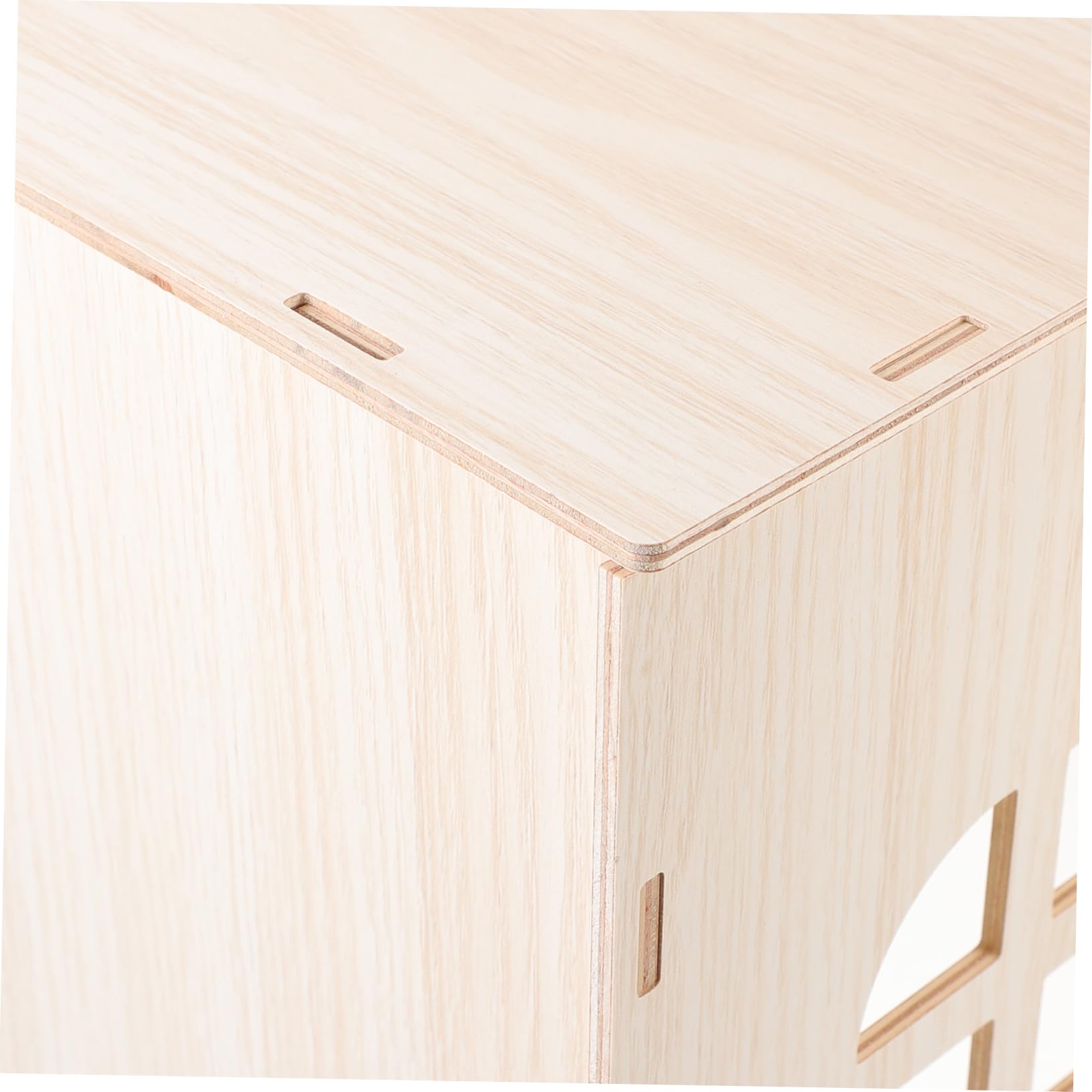 Großes Hamsternest Sicheres und Stabiles Spielzeug für Hamster und Hörnchen Gemütliches Versteck und Schlafhaus für Kleintiere im Beige Farbton