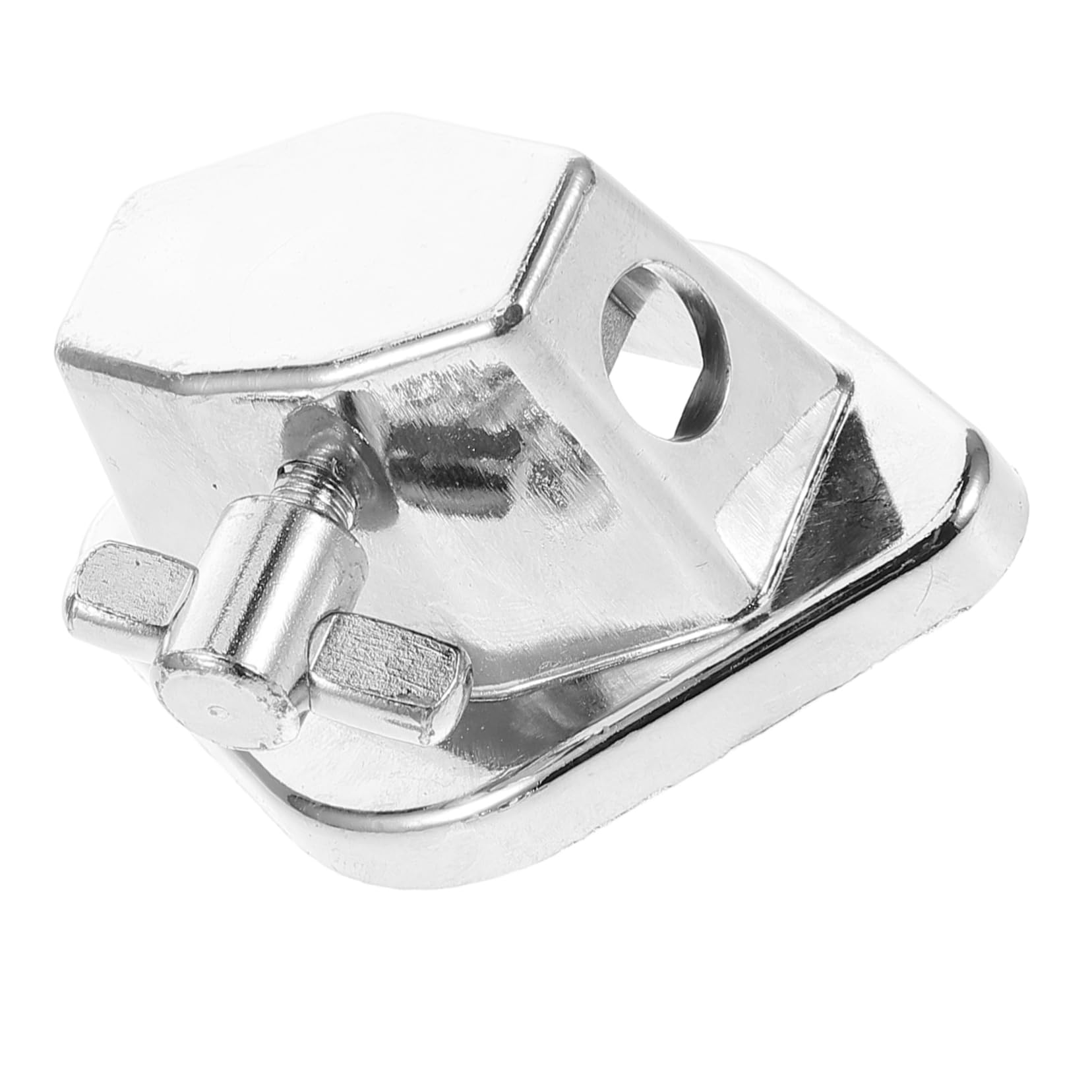 Staffa di Montaggio per Tom Drum in Lega Argento Regolabile e Portatile, Gambe del Rack per Batteria Adatte a Percussioni Professionali e Principianti