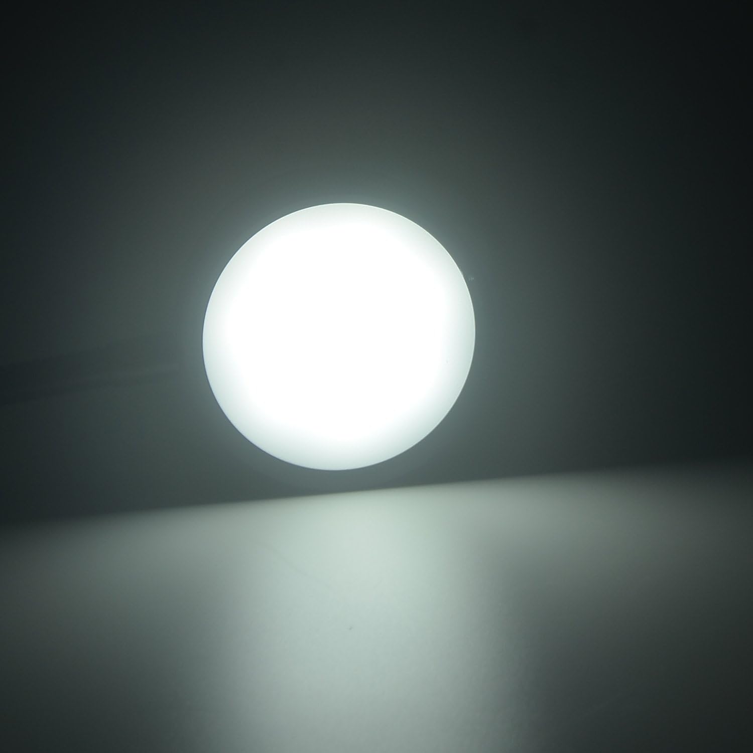 YUHAN Plug Wired Flexible LED Wall Lamp,5W Gooseneck Wall Mount Sconce Reading Working Light with Switch and Cord for Indoor Bedroom Living Room or Kids Room (Cool White Lighting)