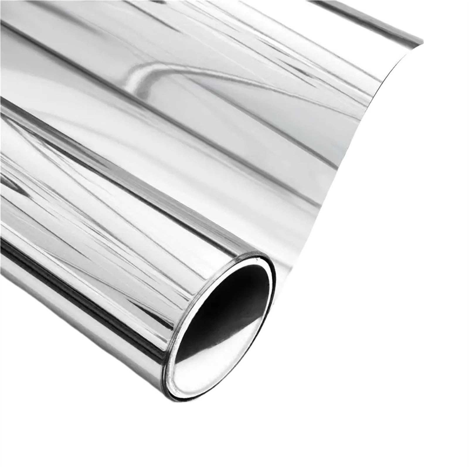 EJvkrbtx One Way Mirror Film Silver Blackout Privacy Heat Control Tint Multiple Sizes(40x500 Cm)